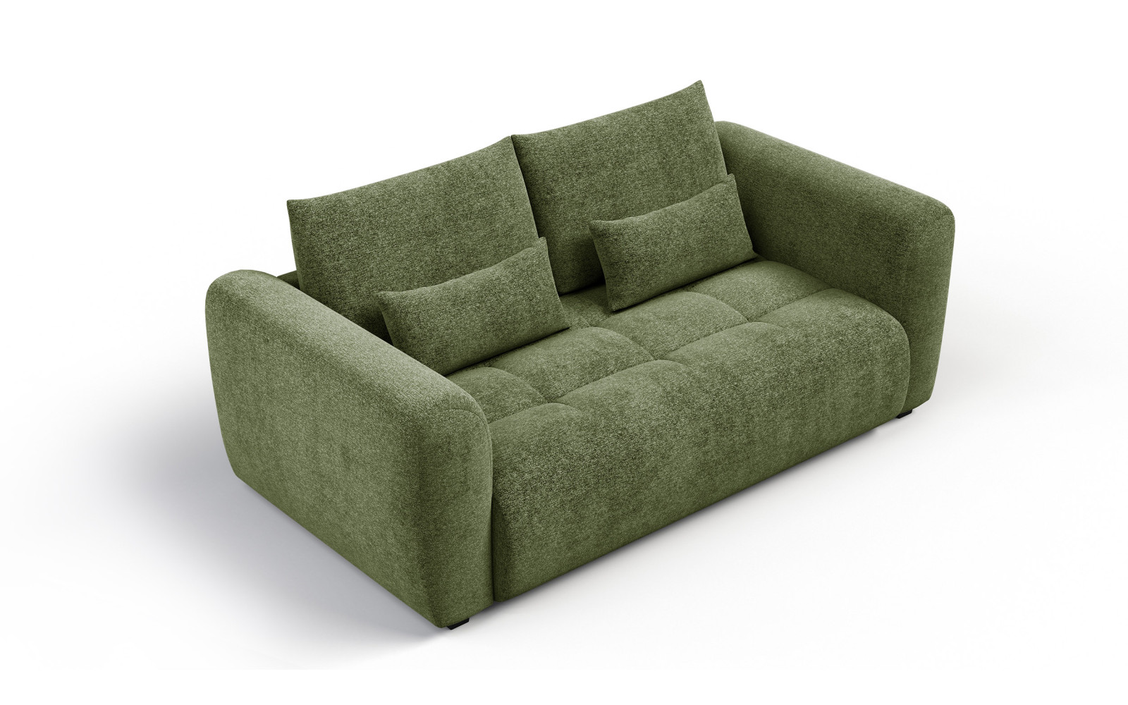 Sofa 3-Sitzer SORENO, dunkelgrün