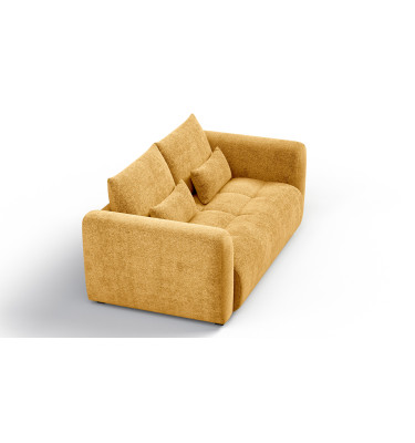 Sofa 3-Sitzer SORENO, gelb
