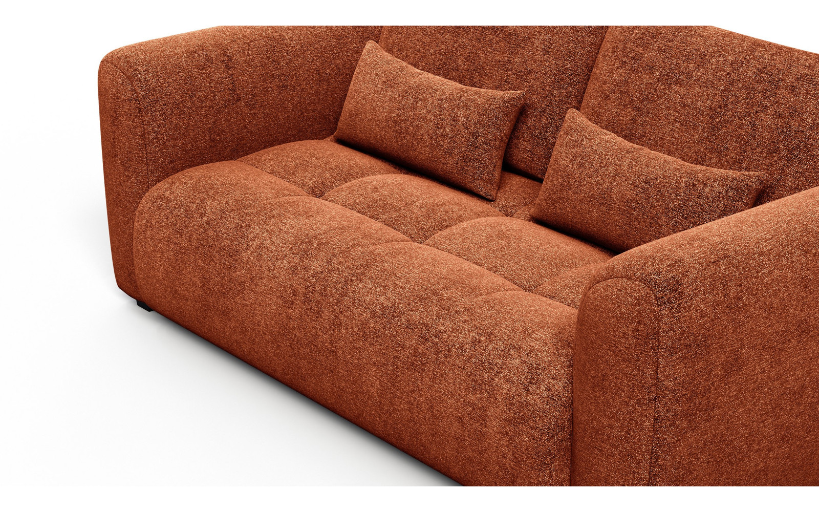 Sofa 3-Sitzer SORENO, orange