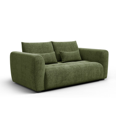 Sofa 3-Sitzer SORENO, dunkelgrün