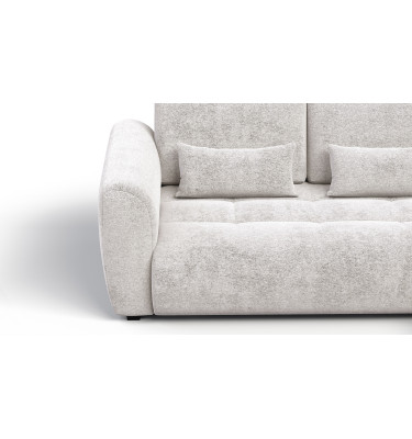 Ecksofa 4-Sitzer rechts SORENO, ecru