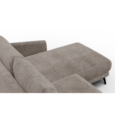 Ecksofa 3-Sitzer rechts VILT, taupe