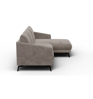 Ecksofa 3-Sitzer rechts VILT, taupe