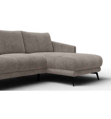 Ecksofa 3-Sitzer rechts VILT, taupe