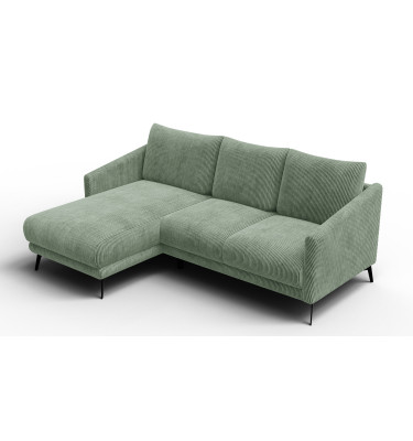 Ecksofa 3-Sitzer links VILT, mint