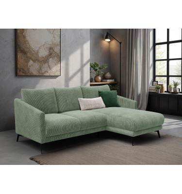 Ecksofa 3-Sitzer rechts VILT, mint