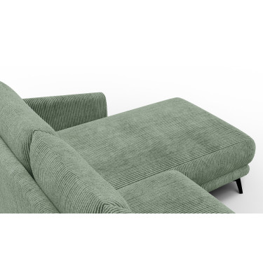 Ecksofa 3-Sitzer rechts VILT, mint