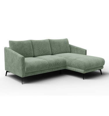 Ecksofa 3-Sitzer rechts VILT, mint