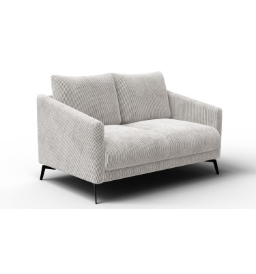 Sofa 2-Sitzer VILT, perlweiß