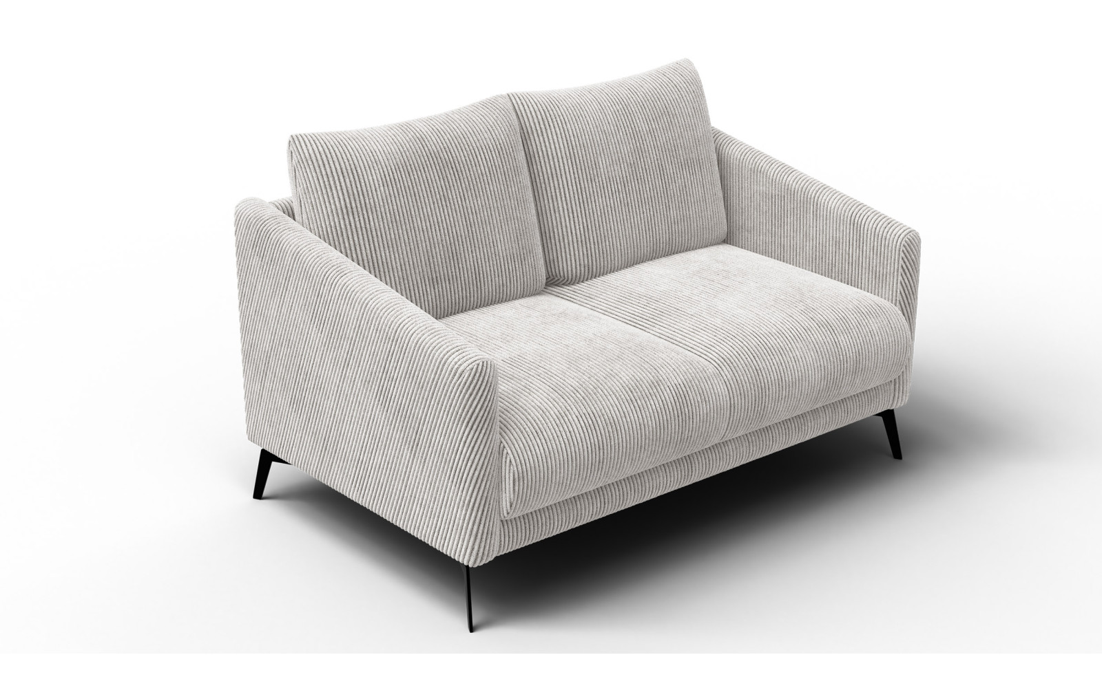 Sofa 2-Sitzer VILT, perlweiß