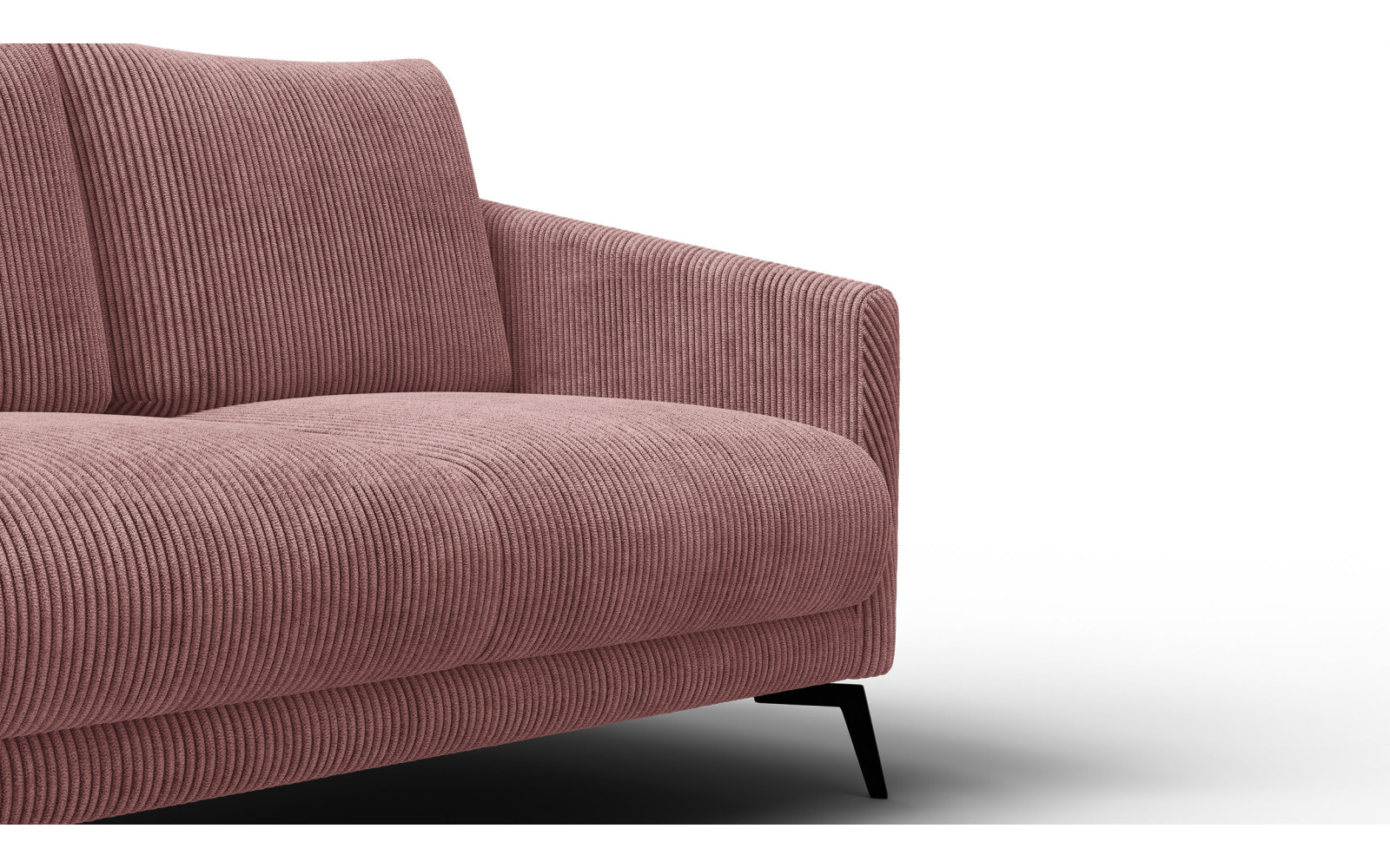 Sofa 2-Sitzer VILT, altrosa