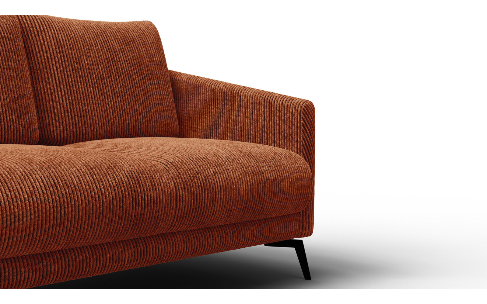 Sofa 2-Sitzer VILT, orange