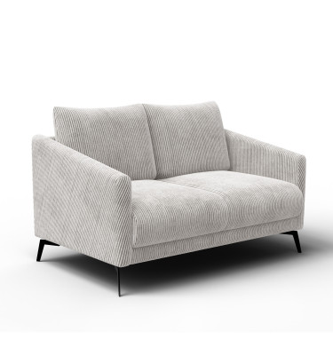 Sofa 2-Sitzer VILT, perlweiß