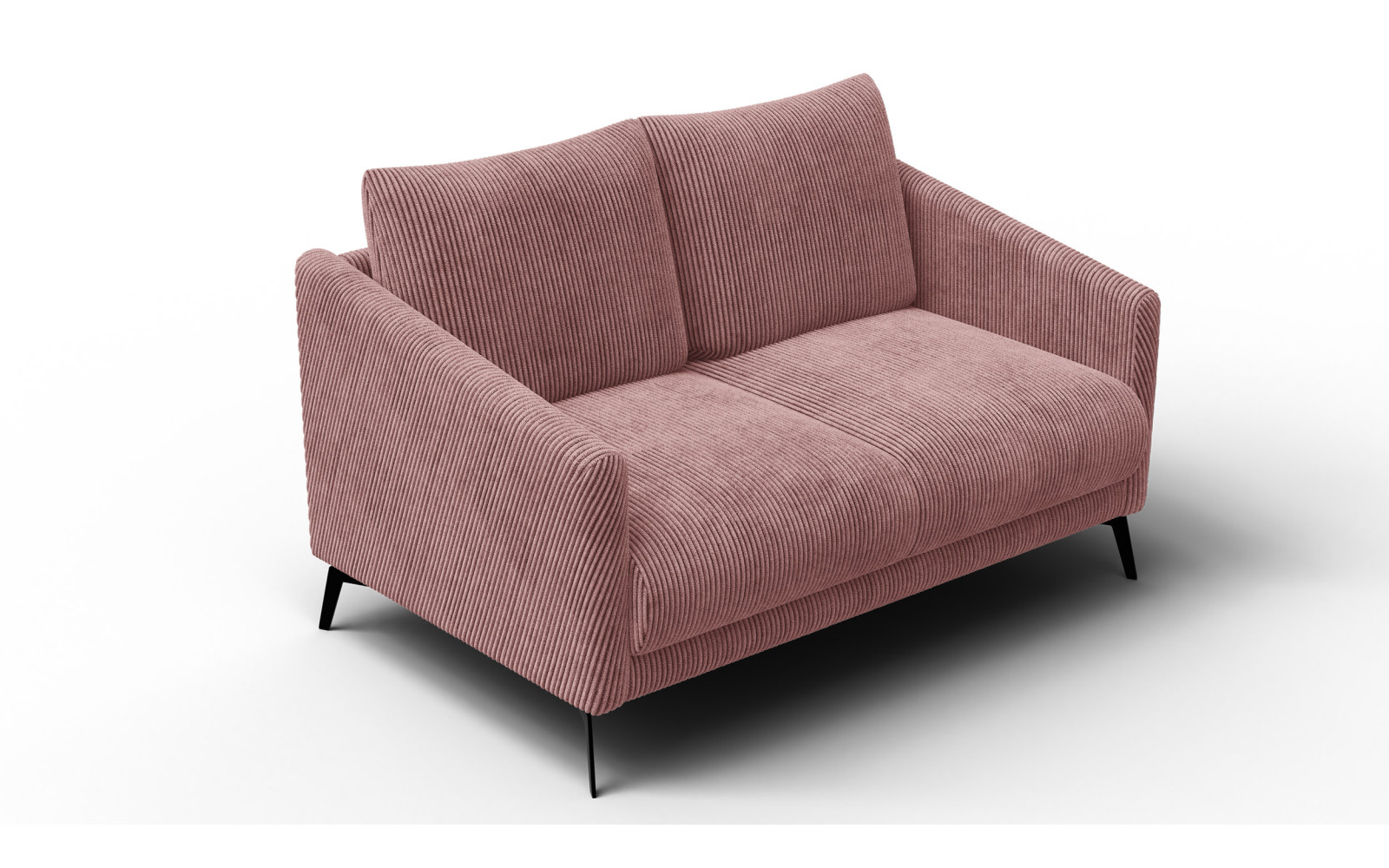 Sofa 2-Sitzer VILT, altrosa