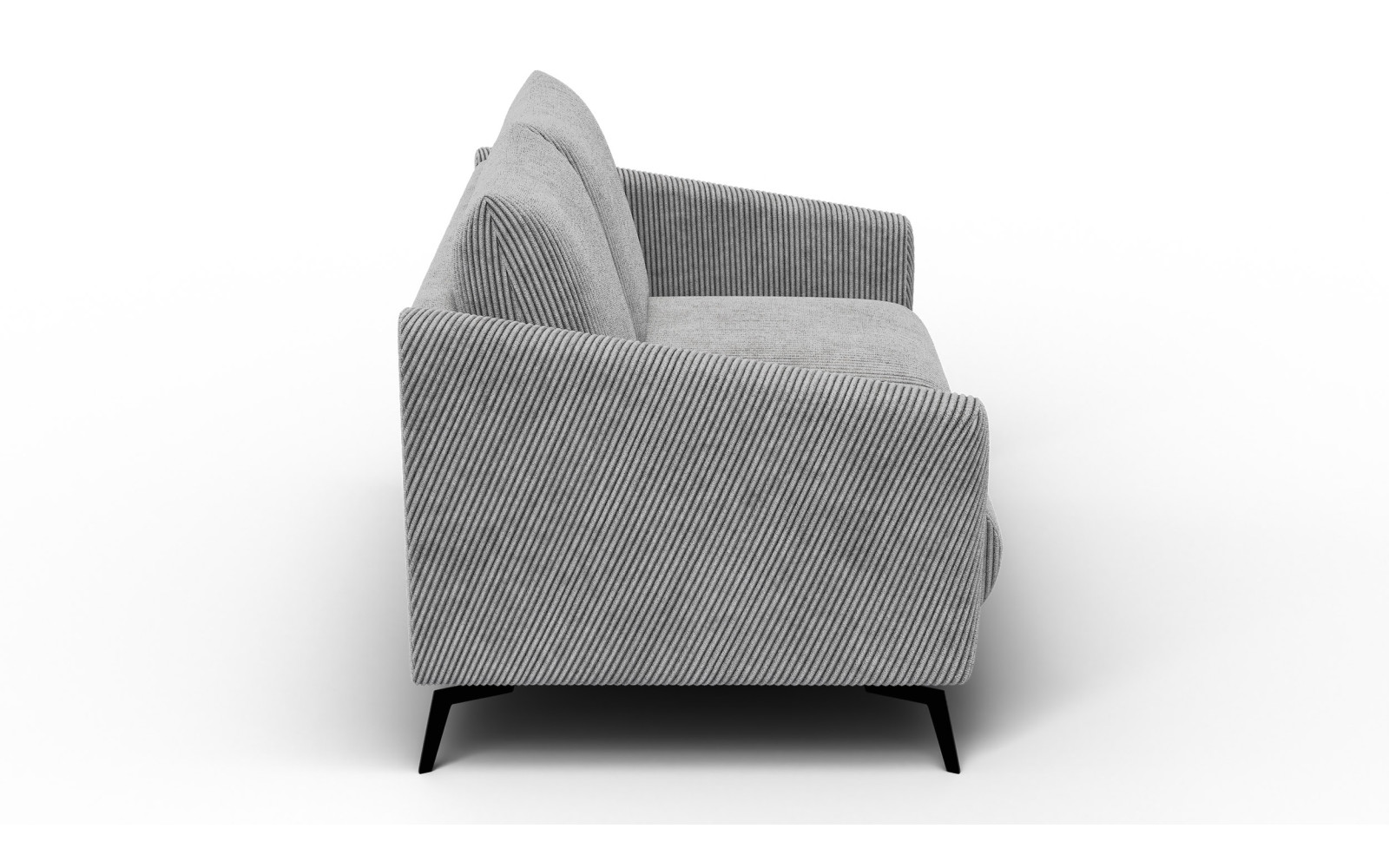 Sofa 2-Sitzer VILT, hellgrau