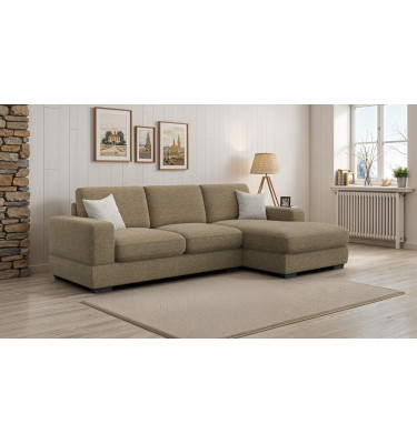 Ecksofa 4-Sitzer rechts OTTO, taupe