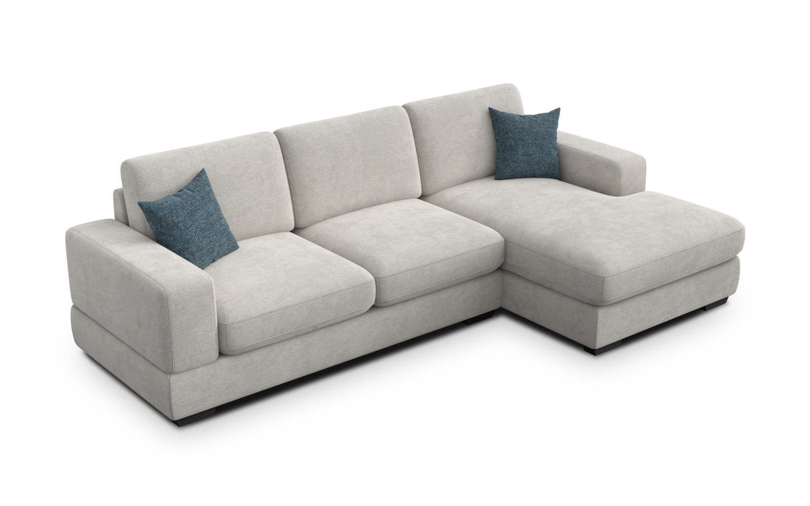 Ecksofa 4-Sitzer rechts OTTO, creme
