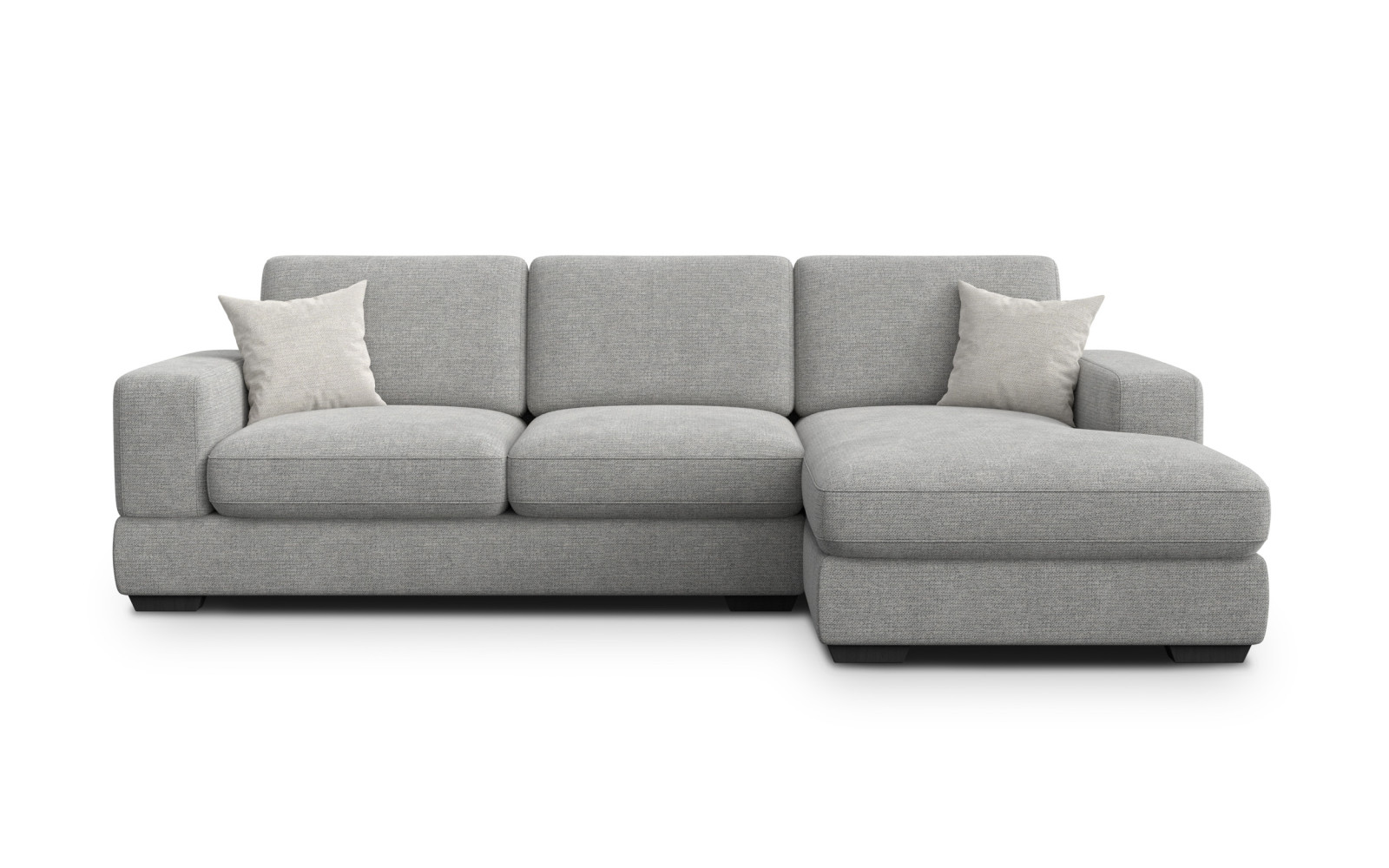 Ecksofa 4-Sitzer rechts OTTO, grau