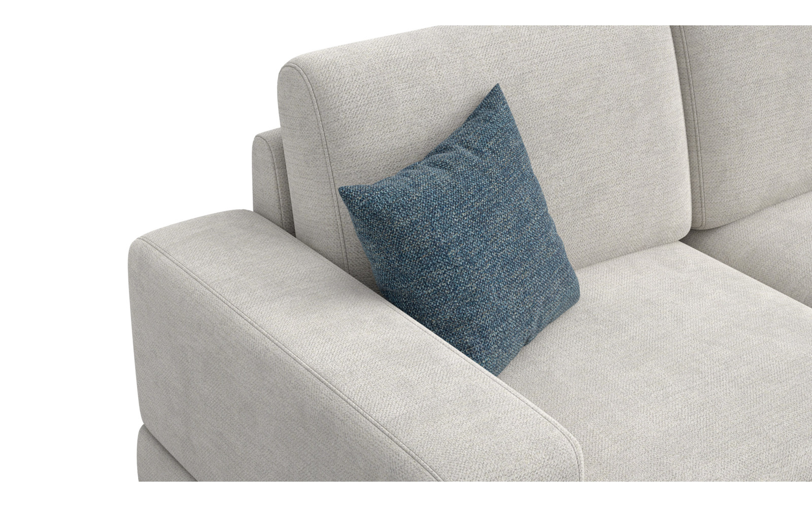 Ecksofa 4-Sitzer rechts OTTO, creme