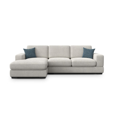 Ecksofa 4-Sitzer links OTTO, creme