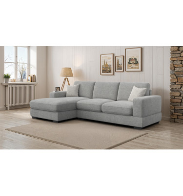 Ecksofa 4-Sitzer links OTTO, grau