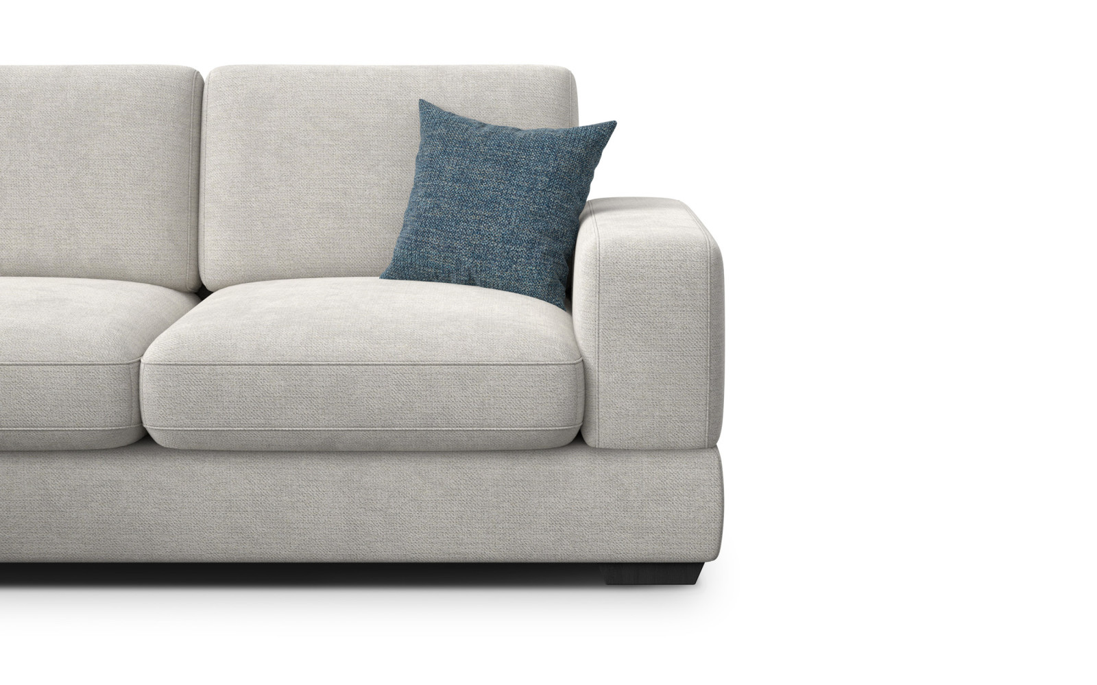 Ecksofa 4-Sitzer links OTTO, creme