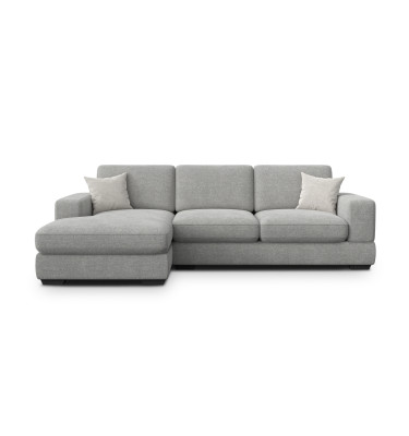 Ecksofa 4-Sitzer links OTTO, grau