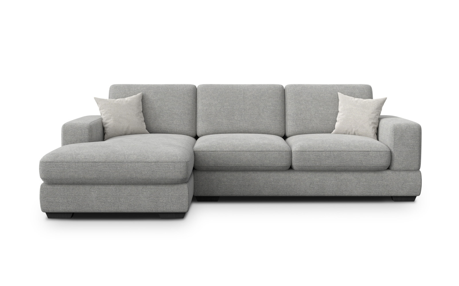 Ecksofa 4-Sitzer links OTTO, grau