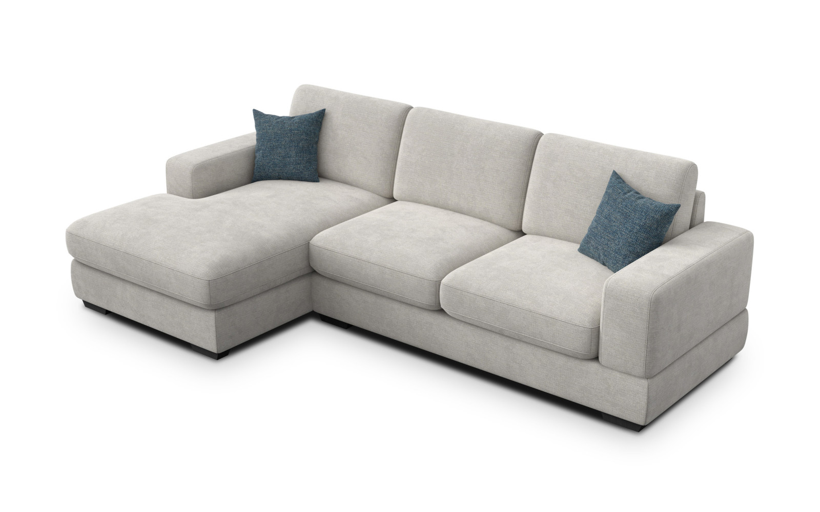 Ecksofa 4-Sitzer links OTTO, creme