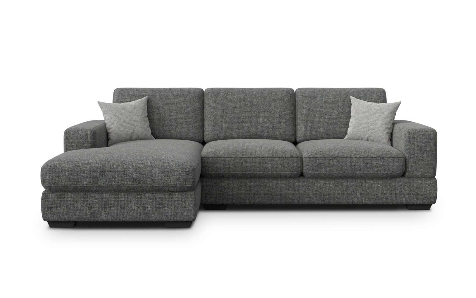 Ecksofa 4-Sitzer links OTTO, anthracit