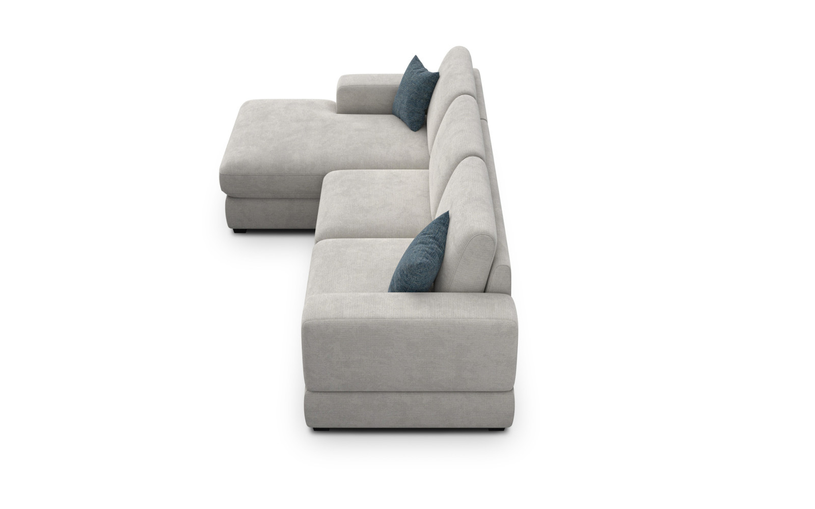 Ecksofa 4-Sitzer links OTTO, creme