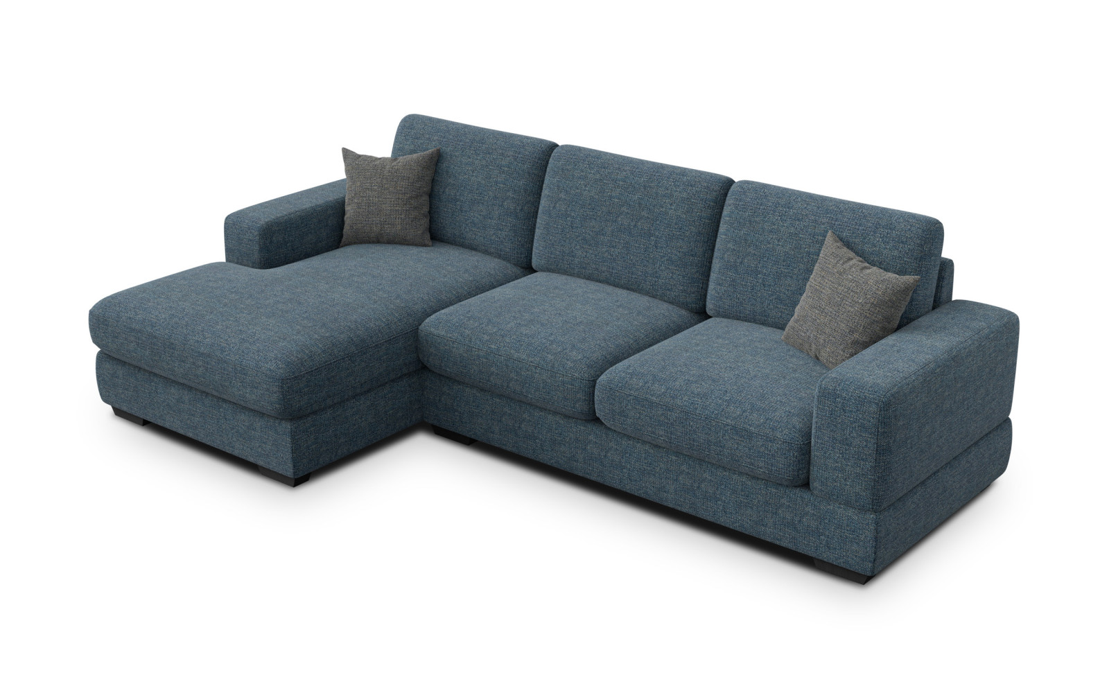 Ecksofa 4-Sitzer links OTTO, marineblau