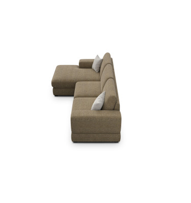Ecksofa 4-Sitzer links OTTO, taupe