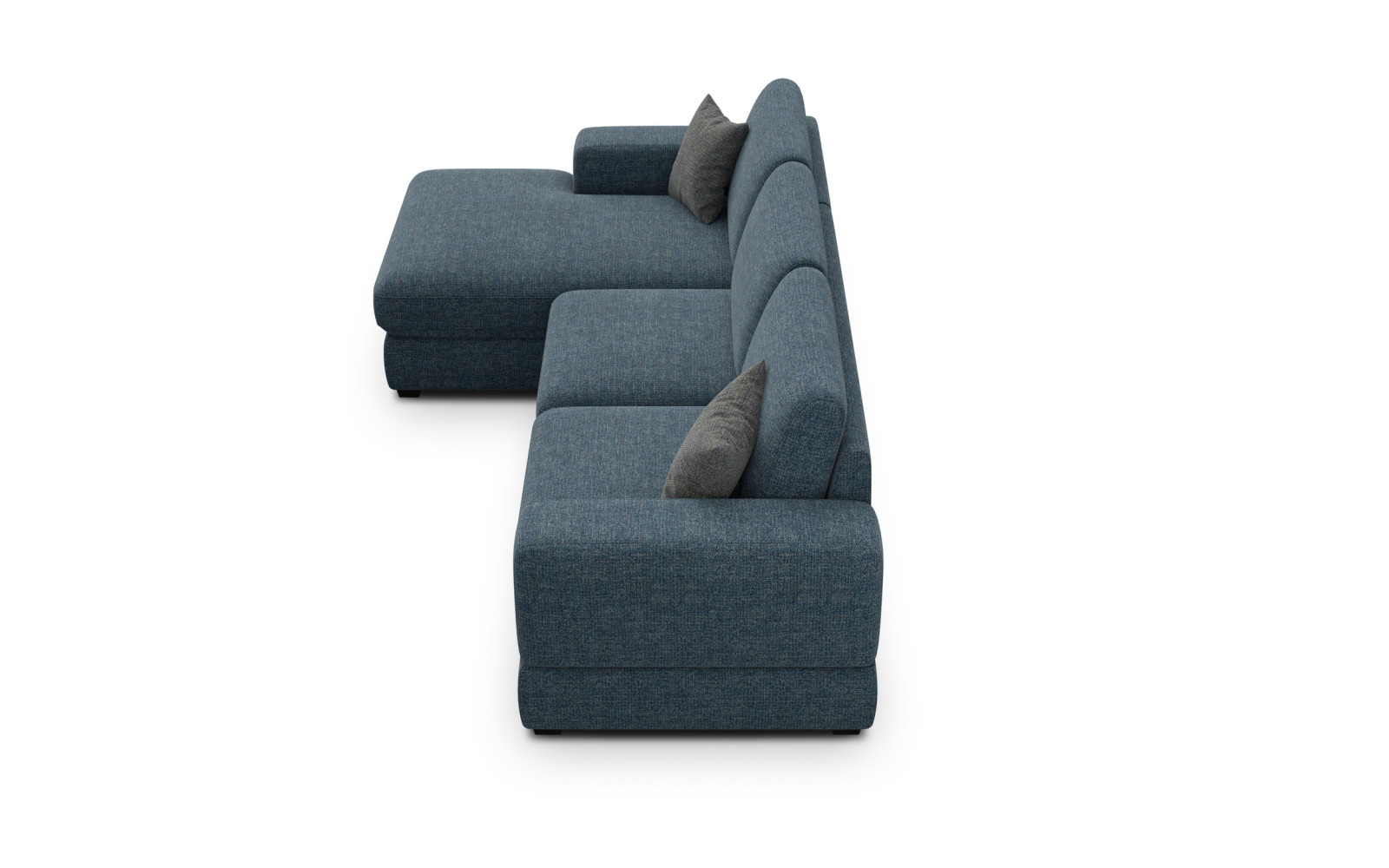 Ecksofa 4-Sitzer links OTTO, marineblau