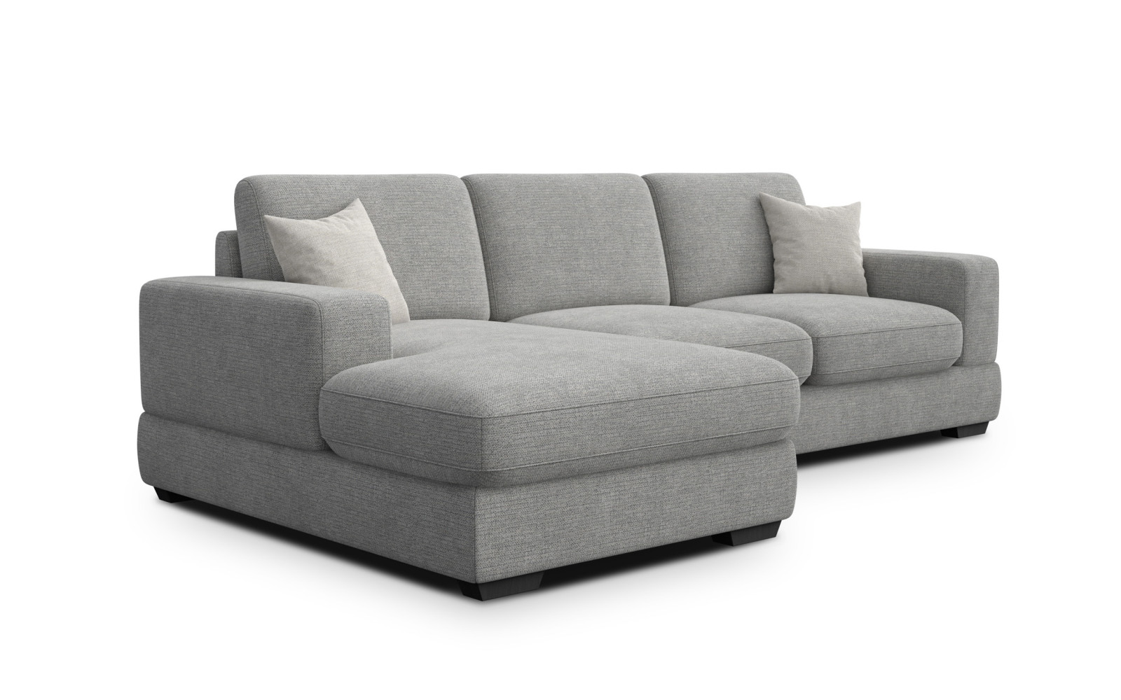 Ecksofa 4-Sitzer links OTTO, grau