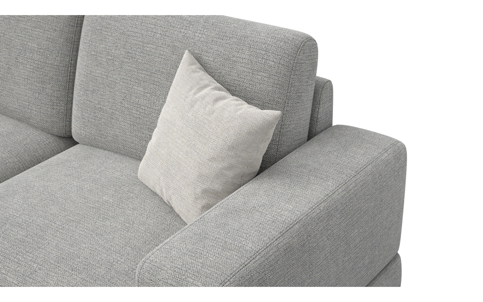 Ecksofa 4-Sitzer links OTTO, grau