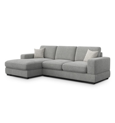 Ecksofa 4-Sitzer links OTTO, grau