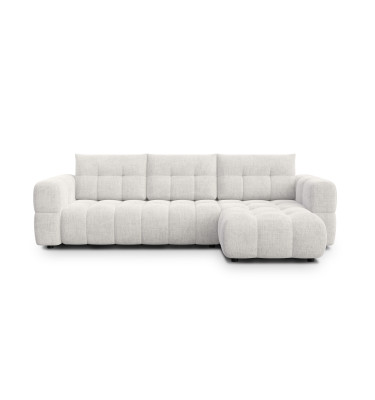 CLOUDI Ecksofa 4-Sitzer rechts, creme