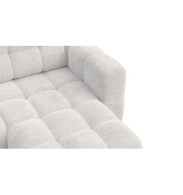 CLOUDI Ecksofa 4-Sitzer rechts, creme