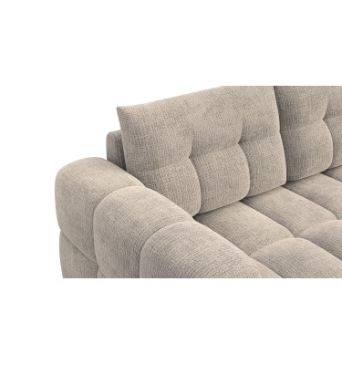 CLOUDI Ecksofa 4-Sitzer rechts, beige