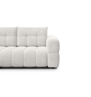 CLOUDI Ecksofa 4-Sitzer links, creme