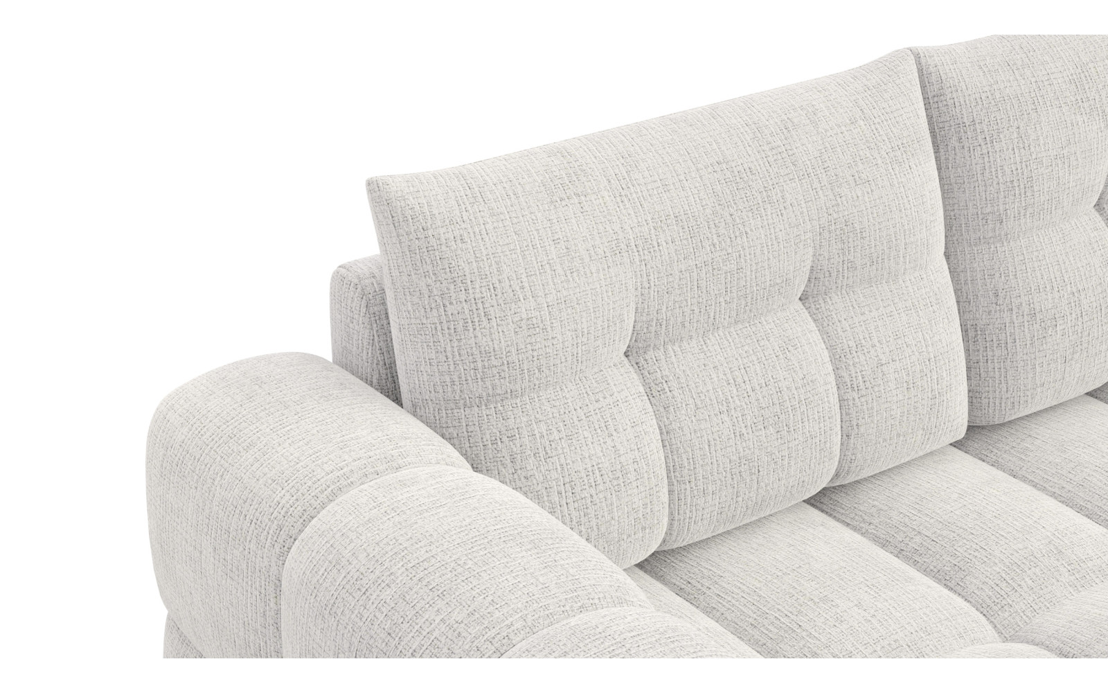 CLOUDI 2,5-Sitzer-Sofa, creme