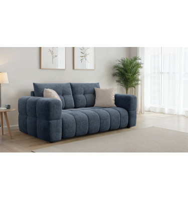 CLOUDI 2,5-Sitzer-Sofa, marineblau