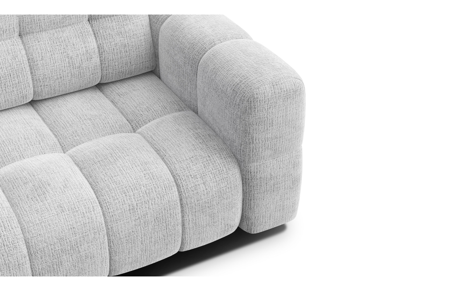 CLOUDI 2,5-Sitze-Sofa, hellgrau