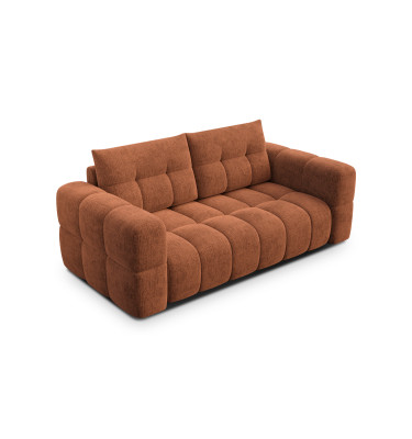 CLOUDI 2,5-Sitzer-Sofa, rostrot