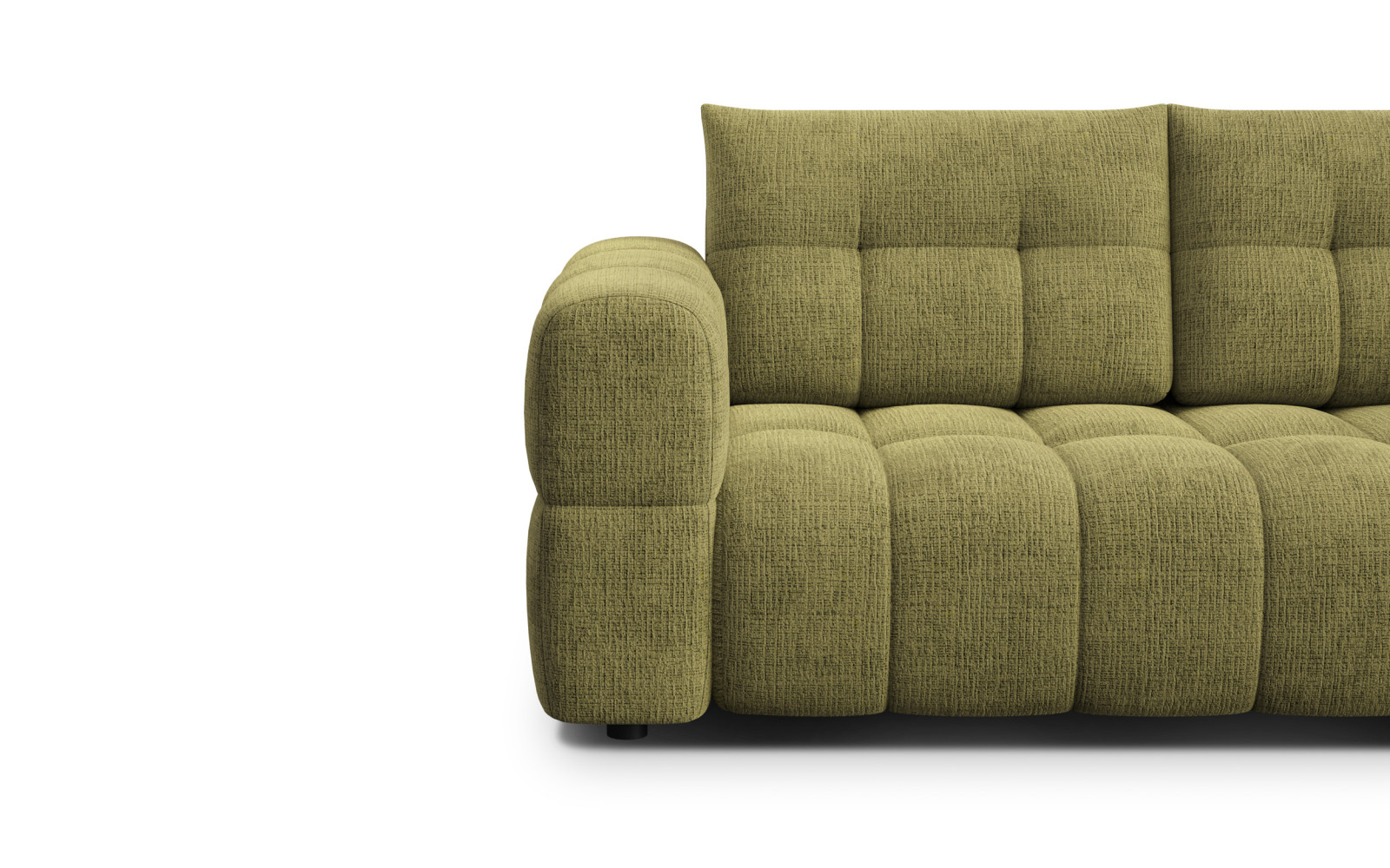 CLOUDI 2,5-Sitzer-Sofa, olivgrün