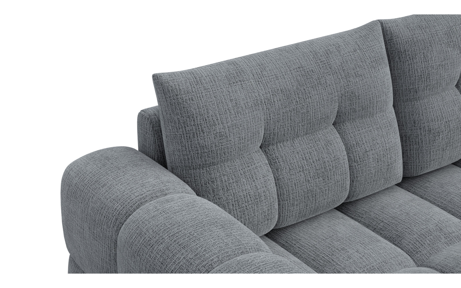 CLOUDI 2,5-Sitzer-Sofa, dunkelgrau