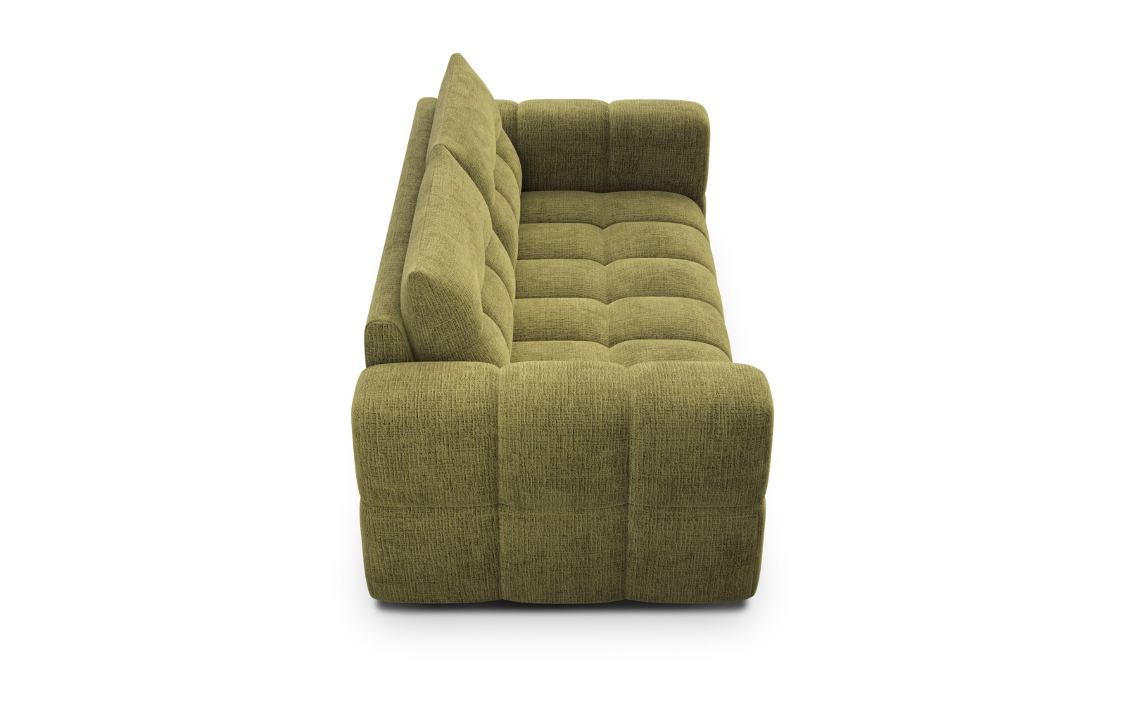 CLOUDI 2,5-Sitzer-Sofa, olivgrün