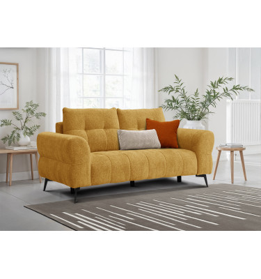 Sofa 2,5-Sitzer SALVINI, gelb