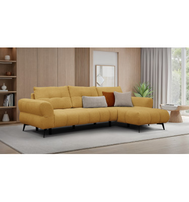 Ecksofa 4-Sitzer SALVINI, gelb